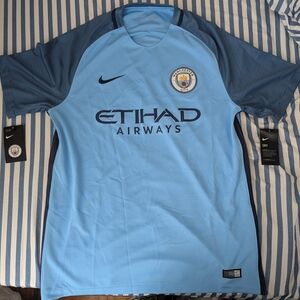 Nike Manchester City Home 16/17 Soccer Jersey